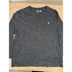 Polo Ralph Lauren Classic Fit Long Sleeve T-Shirt Gray Sz 2XB